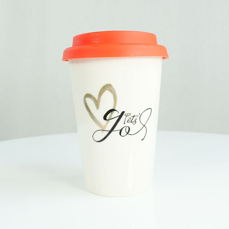 Lets Gol Travel Mug Cup: Durable, Leakproof, Insulated, Portable, BPA-Free, Spill-Proof, Reusable