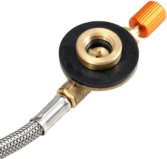 Windproof Gas Burner: Outdoor Stove, Extended Pipe, Ignition - Shop N Save