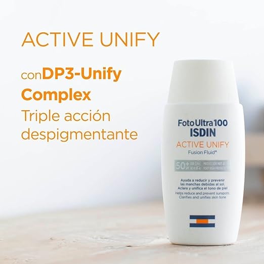 ISDIN FOTO ULTRA 100 ACTIVE SUNSCREEN UNIFY FUSION FLUID NO COLOR 50 ML - Shop N Save