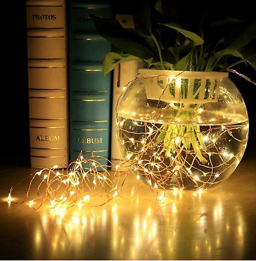 Solar Copper Wire 100 LED 8 Modes Christmas Tree Lights