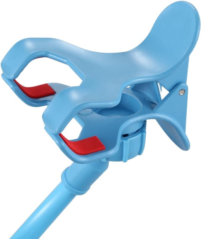 Lazy Phone Holder: Flexible, Universal, Snack-Style Stand (Blue) - Shop N Save