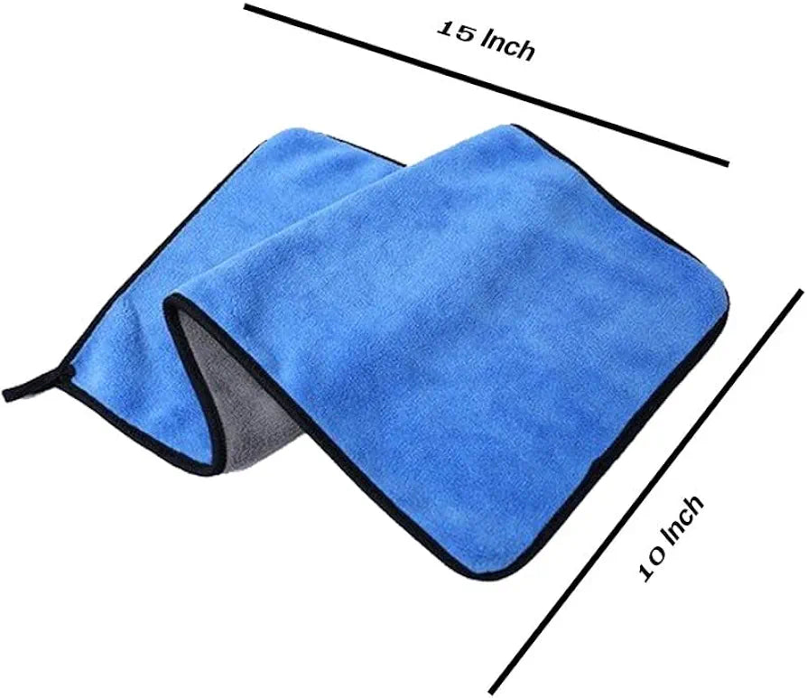 Microfiber Cleaning Cloths: Car, Bike, Window, Kitchen - Shop N Save