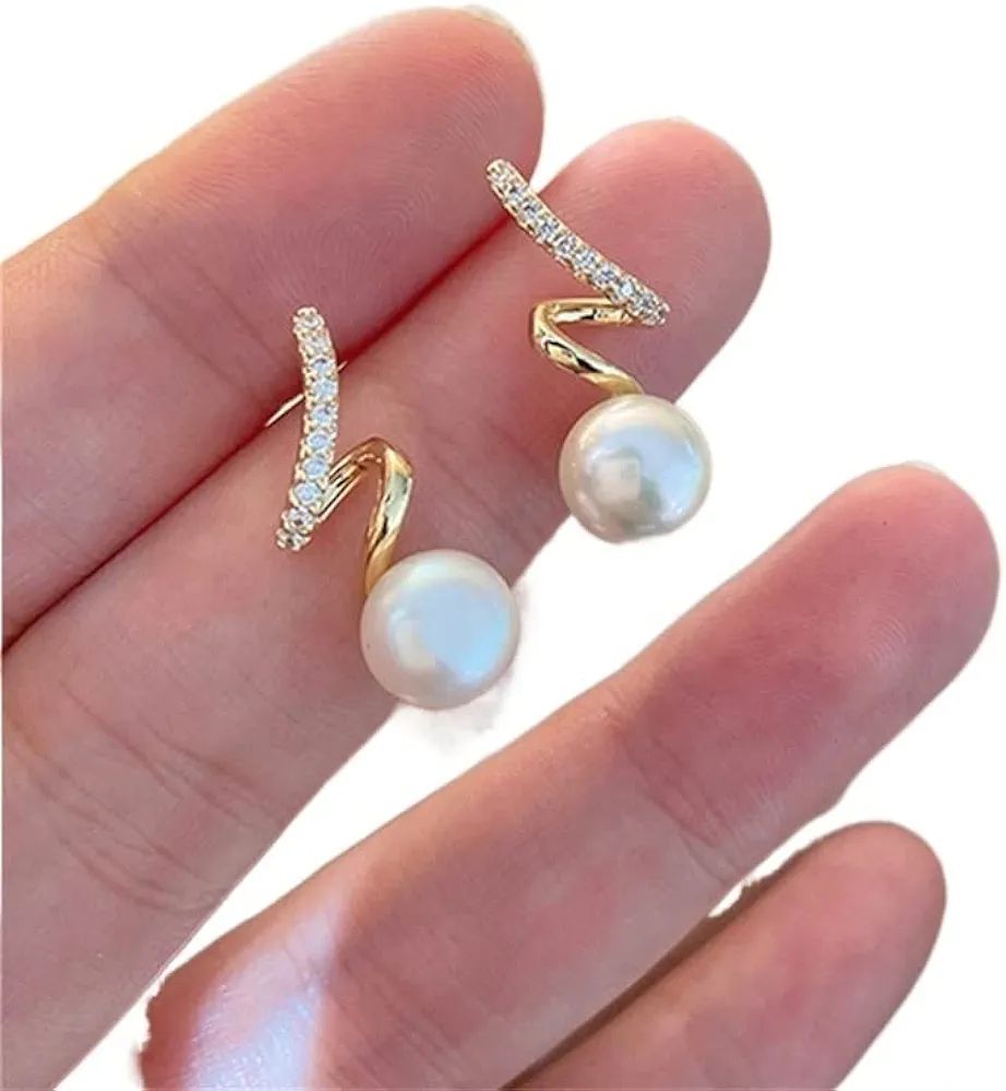 JYPT Romantic Pearl Studs: Korean Party Elegance for Women - Shop N Save