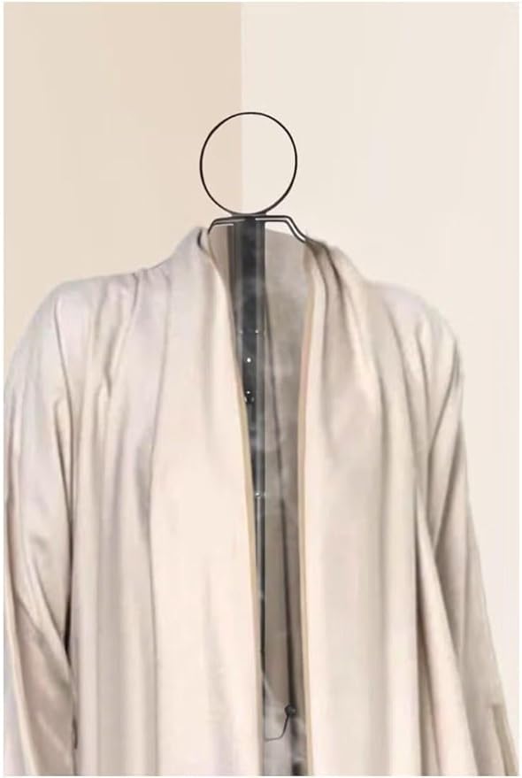 Collins - Metal Clothes Stand with Bakhoor Holder – Adjustable Dress Hanger with 3 Hooks, Durable Metal Construction, and Integrated Incense Burner Cup for Fragrance Infusion