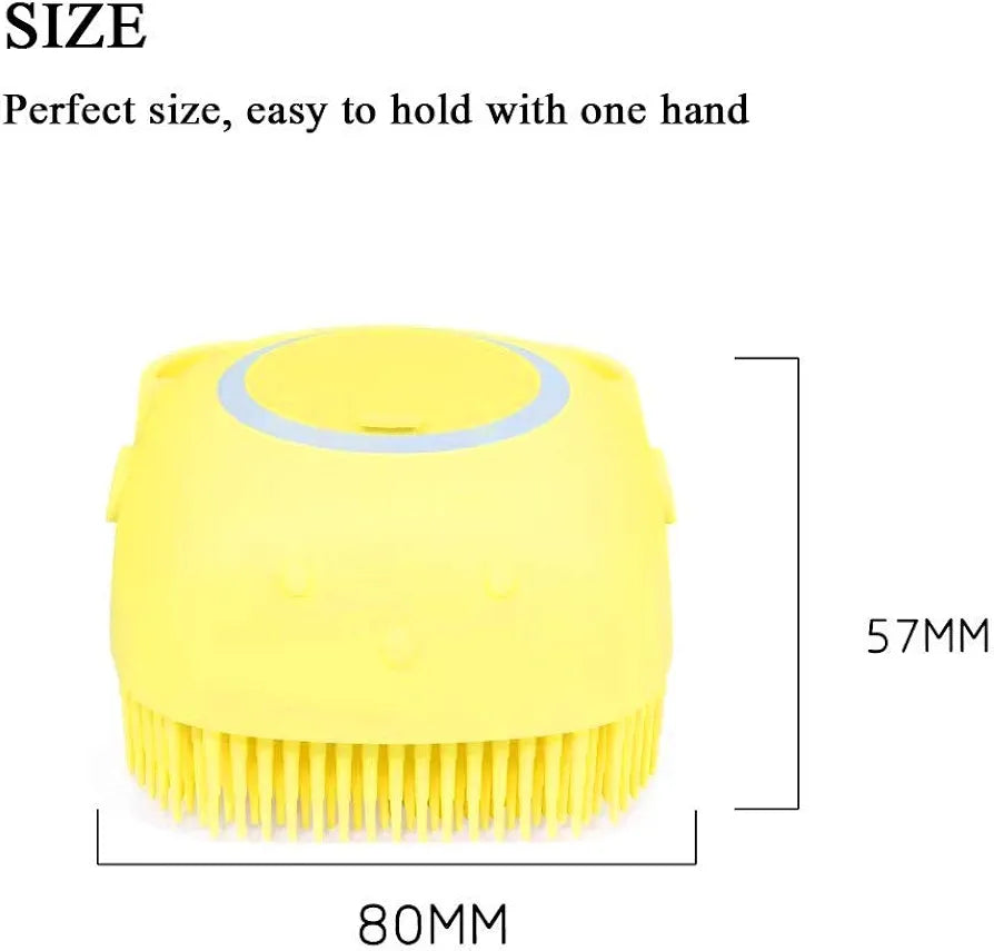 Silicone Body Brush: 2-in-1 Shower Tool, Massage, Exfoliate - Shop N Save