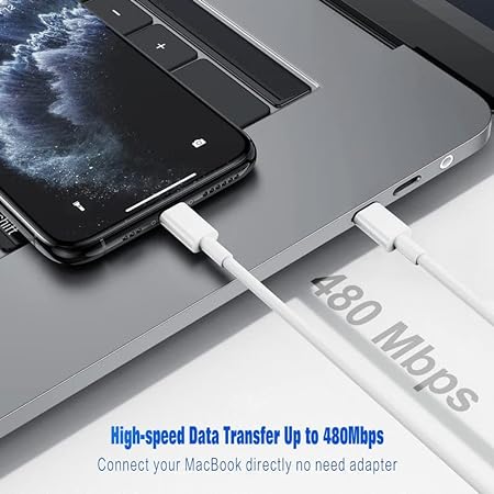 BLAST INN USB C to Lightning Cable: Fast Charger, iPhone 14/13/12, White - Shop N Save