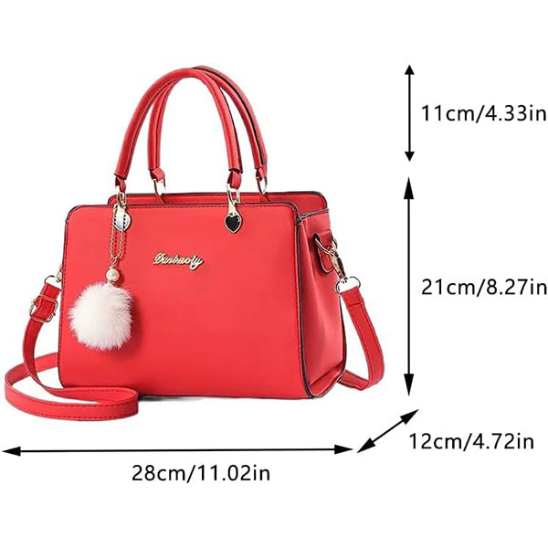 Grace Versatile Single Shoulder Bag - Red