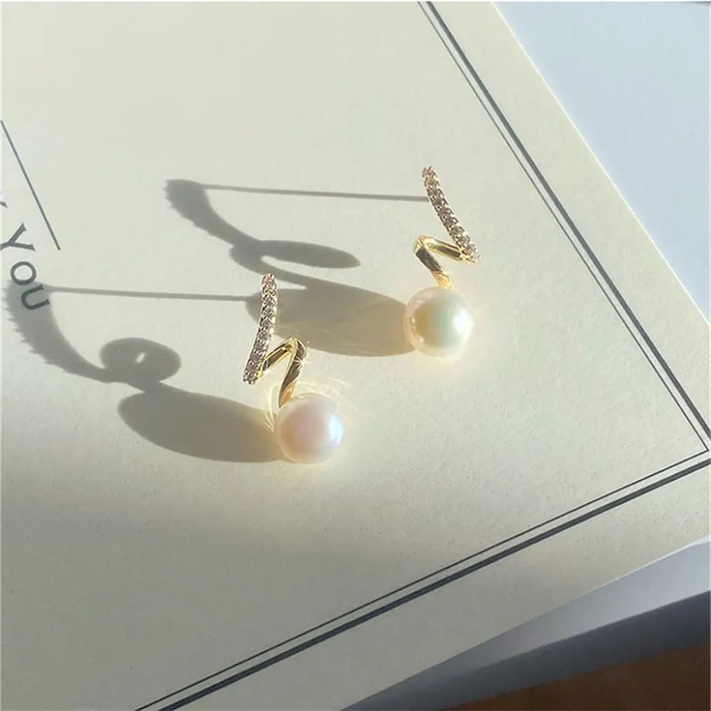 JYPT Romantic Pearl Studs: Korean Party Elegance for Women - Shop N Save