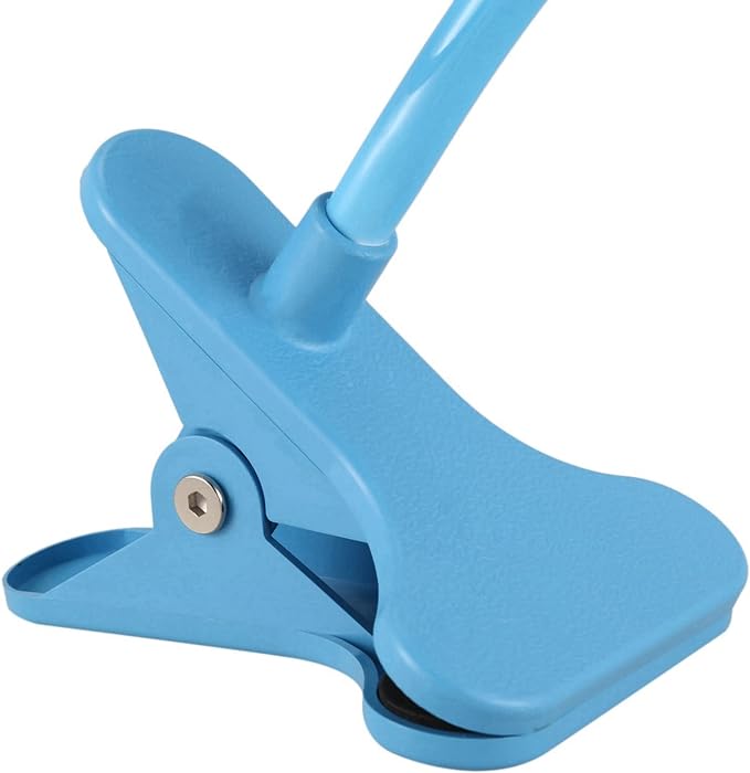 Lazy Phone Holder: Flexible, Universal, Snack-Style Stand (Blue) - Shop N Save