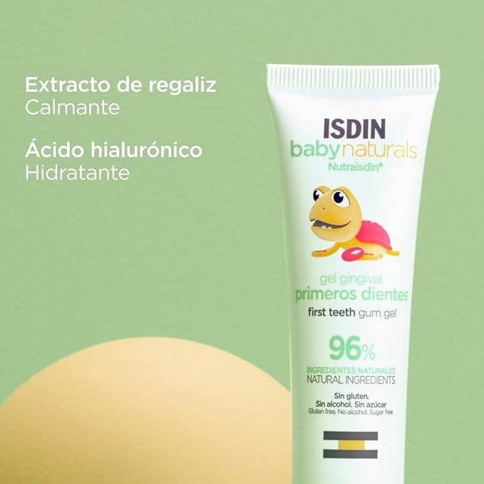 ISDIN BABY NATURAL 1st teeth GUM GEL 30 ML - Shop N Save