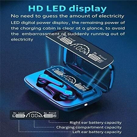 High-Fidelity Wireless M19 Earbuds with Noise Cancellation - Shop N Save