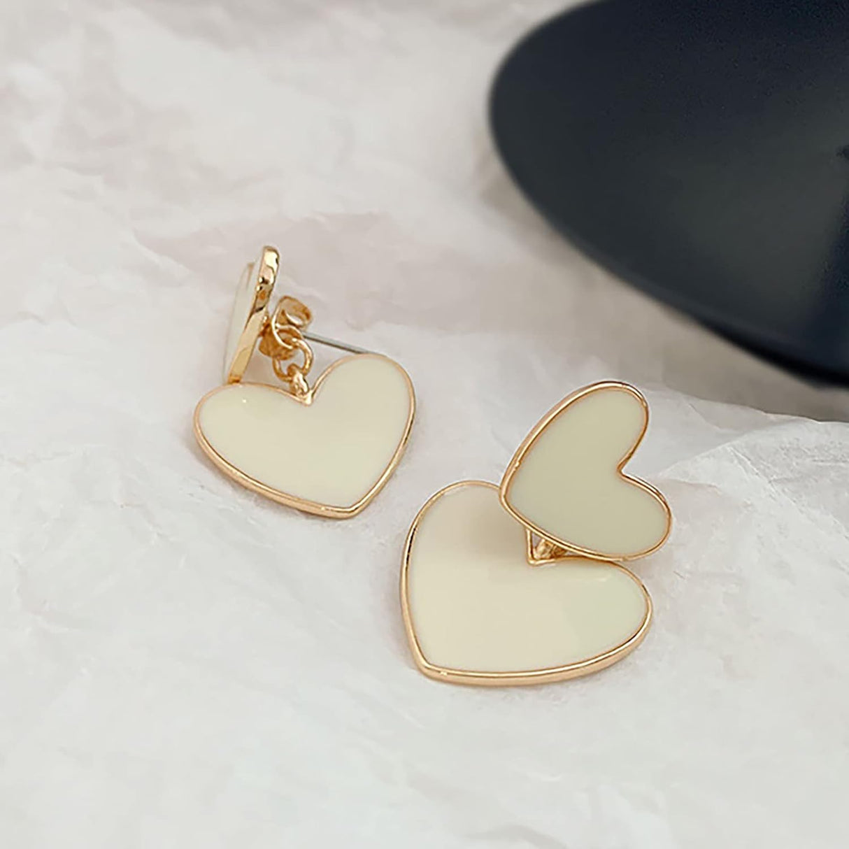 Hugging Hoops: Elegant Silver Love Earrings for Wild Women - Shop N Save