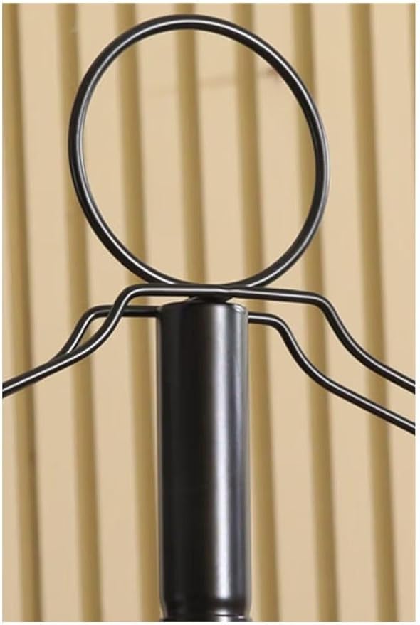 Collins - Metal Clothes Stand with Bakhoor Holder – Adjustable Dress Hanger with 3 Hooks, Durable Metal Construction, and Integrated Incense Burner Cup for Fragrance Infusion
