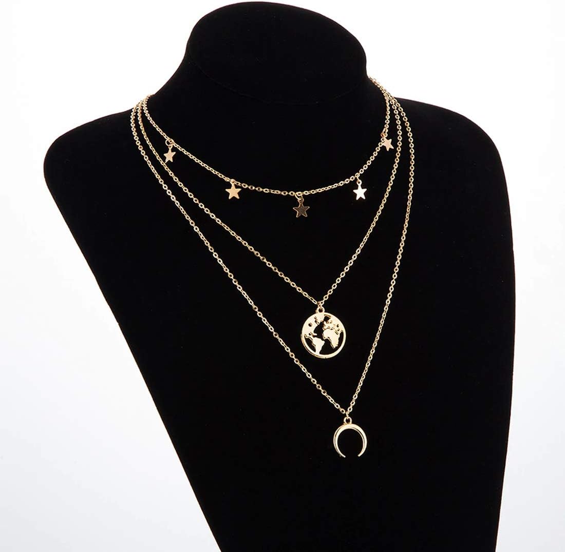 Jewels Galaxy Gold-Plated Multi-Strand Designer Necklace - Shop N Save