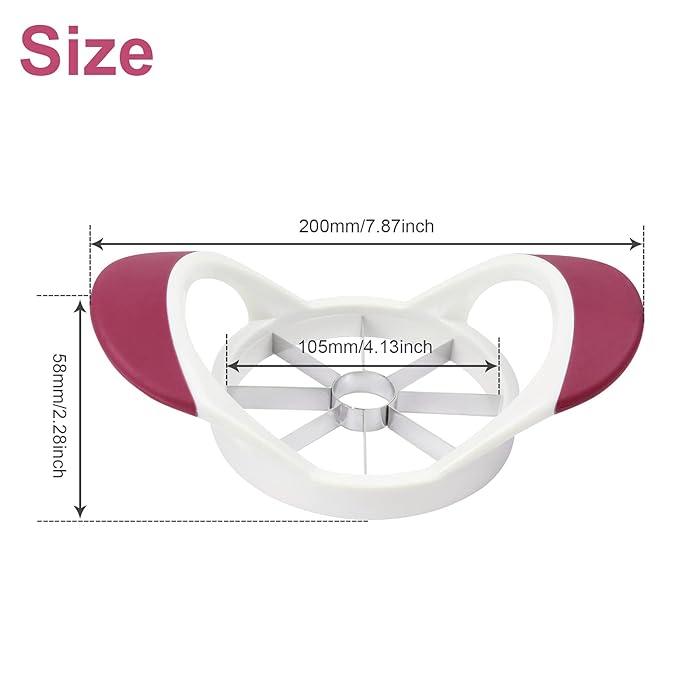 JUJUStore Apple Slicer Set: Stainless Steel, Comfort HandleVersatile Kitchen Gadget - Shop N Save