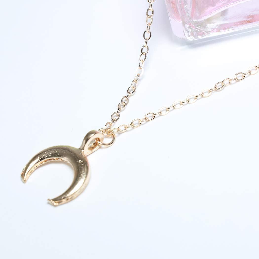 Boho Multilayer Moon Sequins Gold Necklace: Trendy Jewelry - Shop N Save