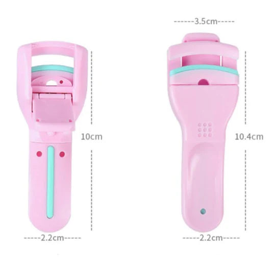 Women Makeup Tool Portable Eyelashes Curlers - Pink - Shop N Save