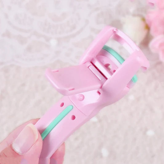 Women Makeup Tool Portable Eyelashes Curlers - Pink - Shop N Save