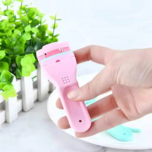 Women Makeup Tool Portable Eyelashes Curlers - Pink - Shop N Save