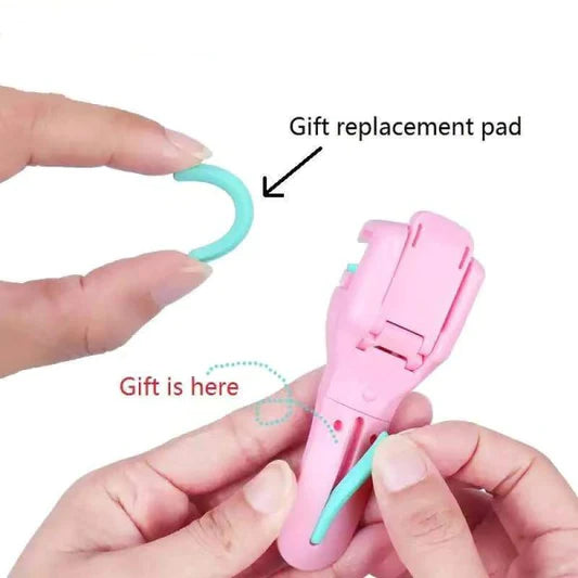 Women Makeup Tool Portable Eyelashes Curlers - Pink - Shop N Save