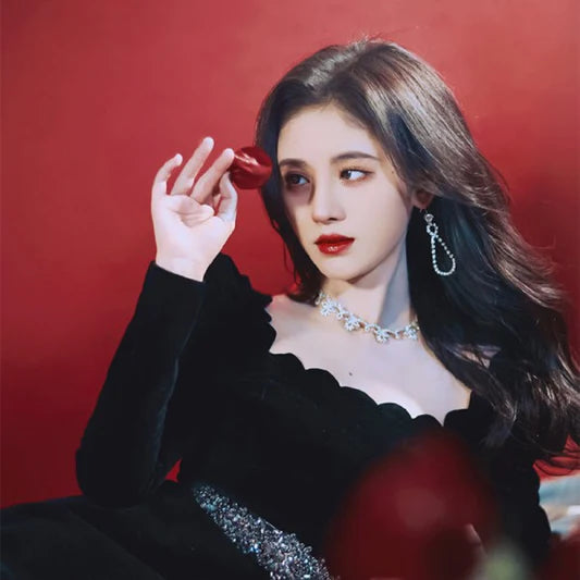 Girls Rhinestone Decorative Earrings - Silver - Shop N Save