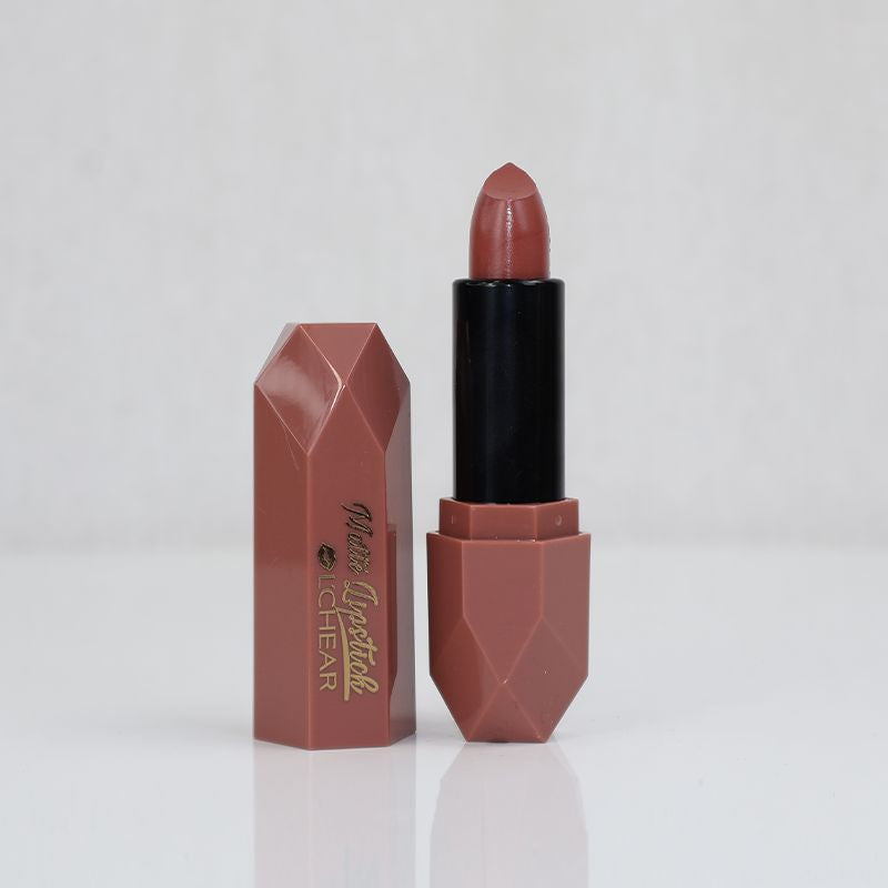 L'chear Matte Silky Soft Luxurious Texture Lipstick - Maple Brown (05)
