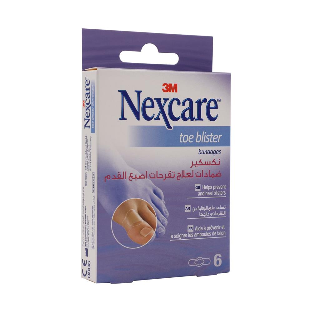 Nexcare™ TBB-6 Toe Blister Bandage, 6/box