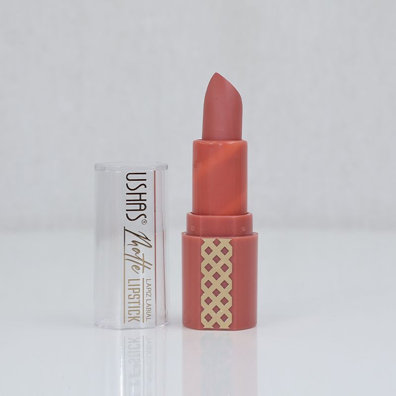 Ushas Matte Lipstick Lapiz Labial - Light Blush (04)