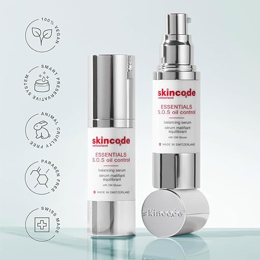 Skincode S.O.S Oil Control Balancing Serum 30ml - Shop N Save