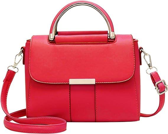 Double Handle Magnetic Closure Ladies Fashion Handbag - Shop N Save