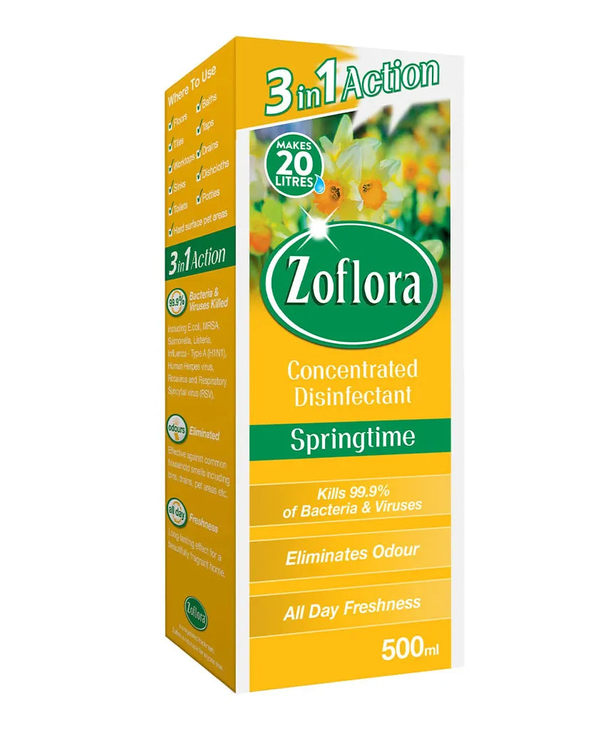 Zoflora Springtime Disinfectant: Concentrated, Multipurpose Cleaning - Shop N Save