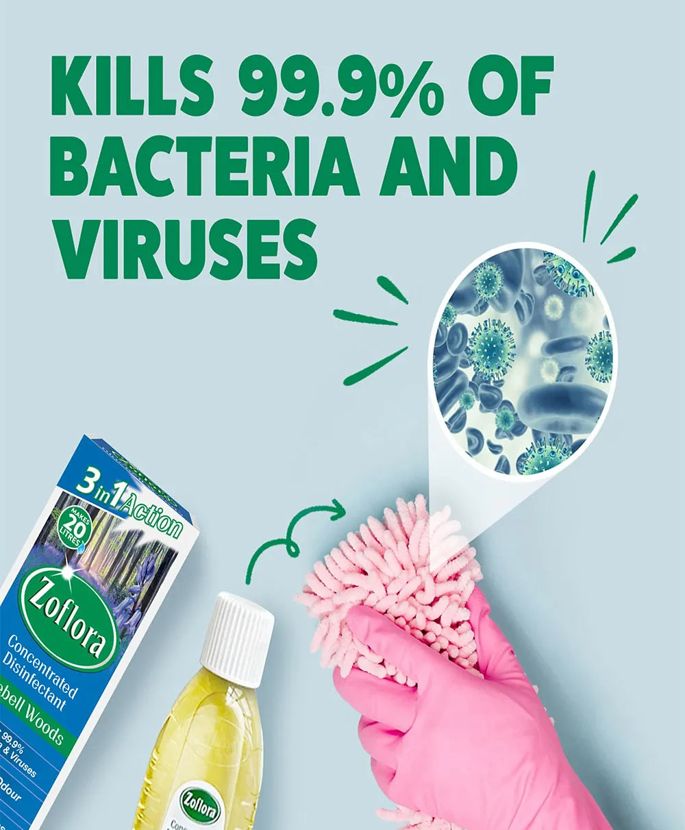 Zoflora Springtime Disinfectant: Concentrated, Multipurpose Cleaning - Shop N Save