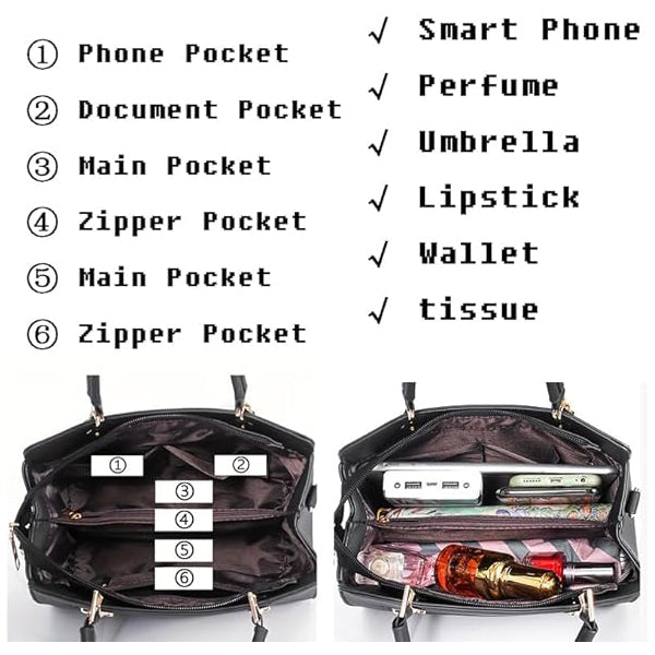 Grace Versatile Single Shoulder Bag - Red