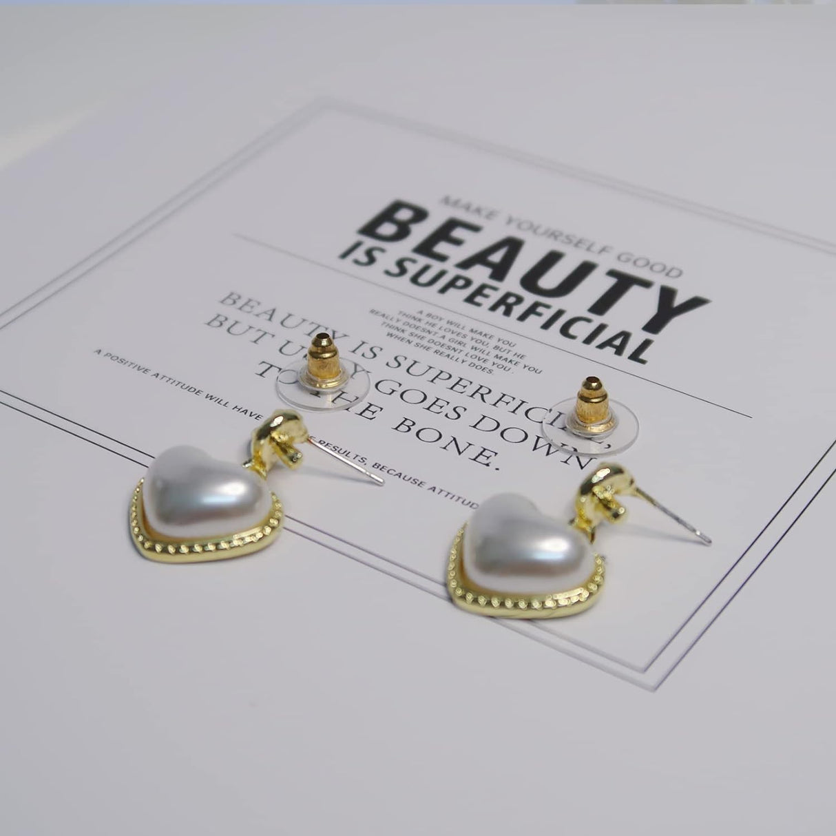 Gray Pearl Drop Earrings: Zircon Accent, Dainty Jewelry - Shop N Save