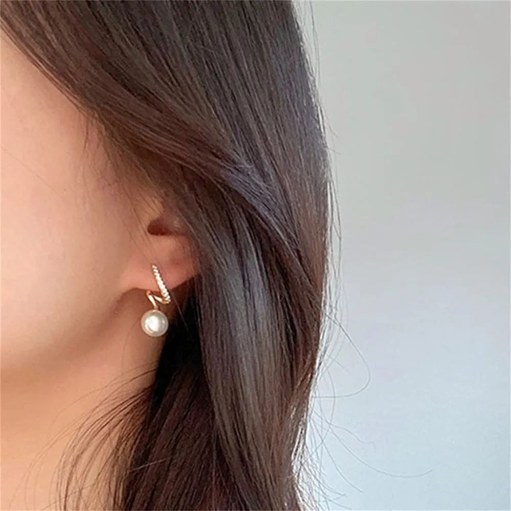 JYPT Romantic Pearl Studs: Korean Party Elegance for Women - Shop N Save