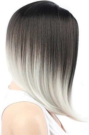 Medium-Length Gradient Wig