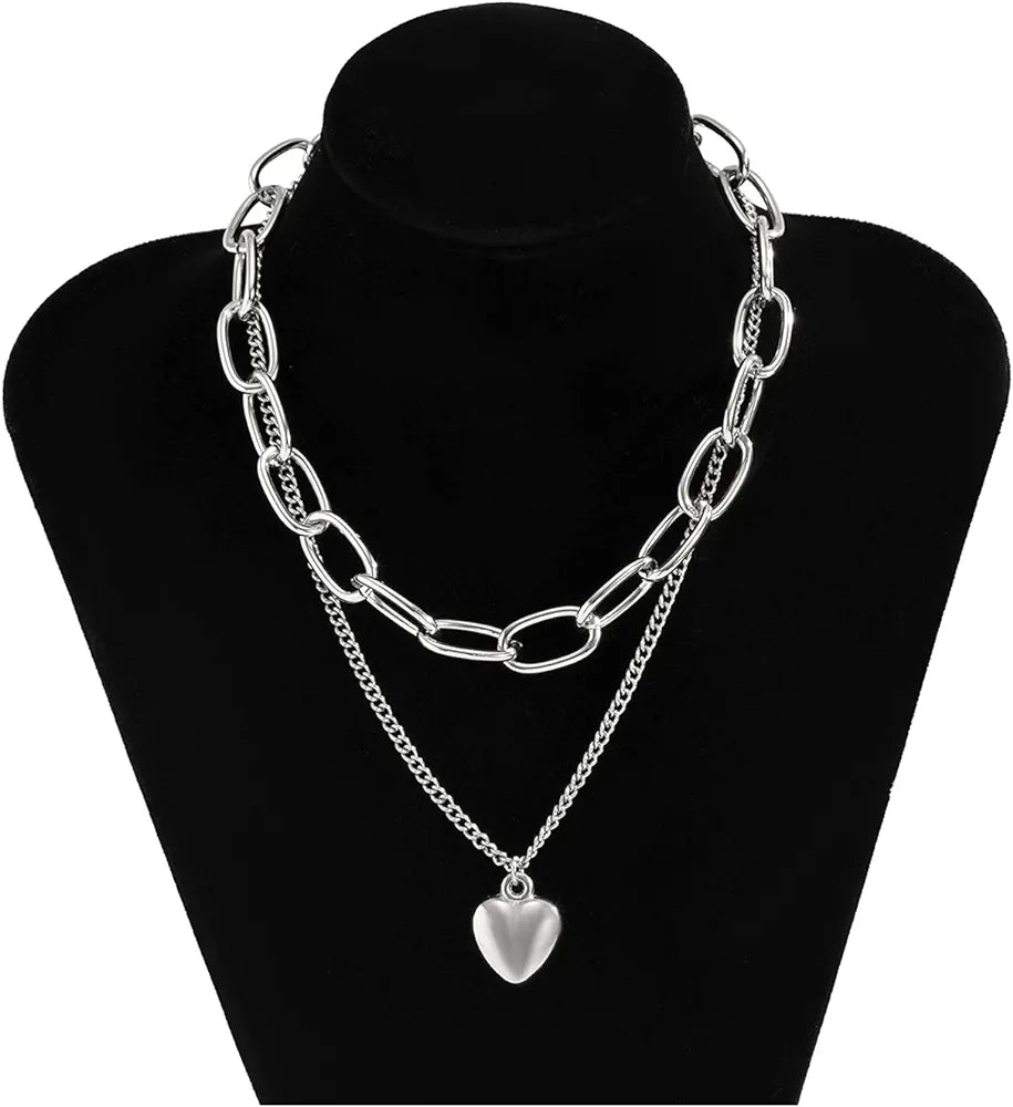 ALGT Women's Circle Pendant Choker: Elegant Clavicle Chain Design - Shop N Save
