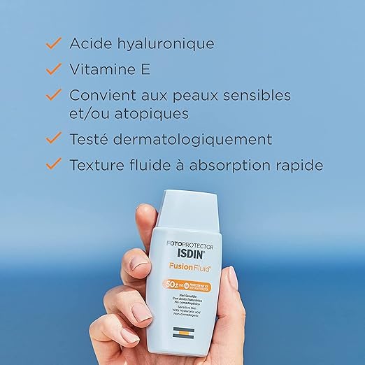 ISDIN FOTOPROTECTOR FUSION FLUID SPF 50+ 50 ML - Shop N Save