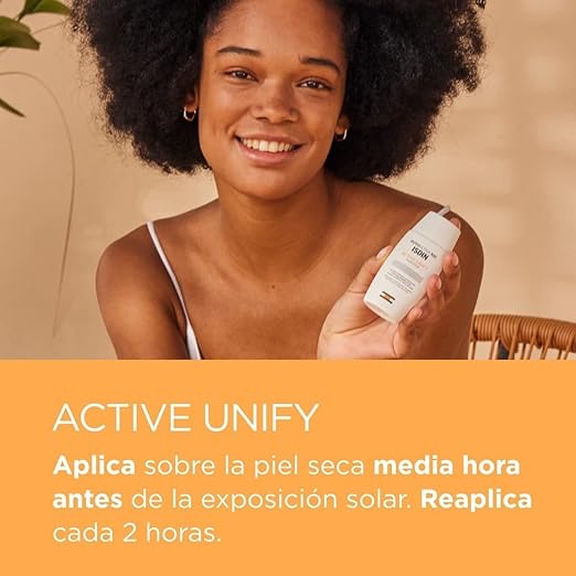 ISDIN FOTO ULTRA 100 ACTIVE SUNSCREEN UNIFY FUSION FLUID NO COLOR 50 ML - Shop N Save