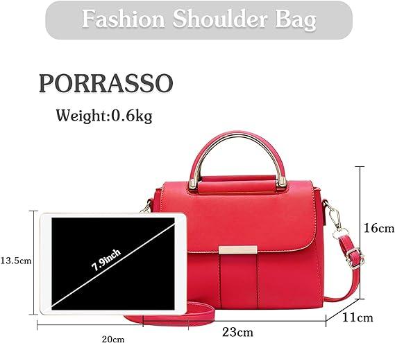 Double Handle Magnetic Closure Ladies Fashion Handbag - Shop N Save