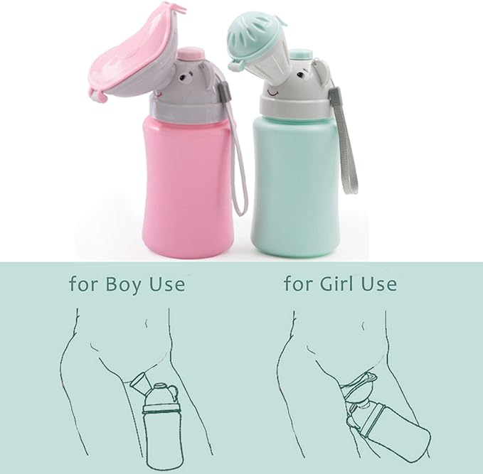 Portable Girl's Travel Potty: Hygienic, Leak-Proof, Training - Shop N Save