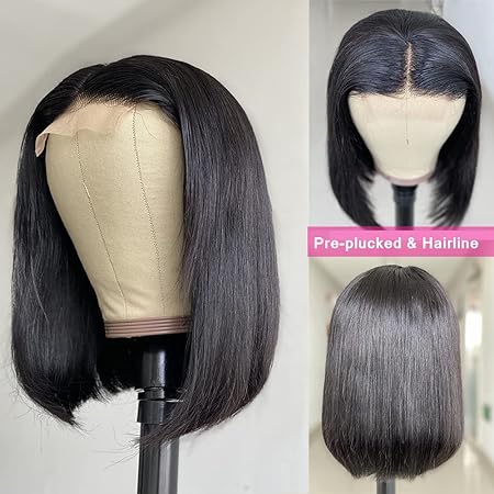 African Cross-Border Short Straight Hair Bob Wig - Fashionable