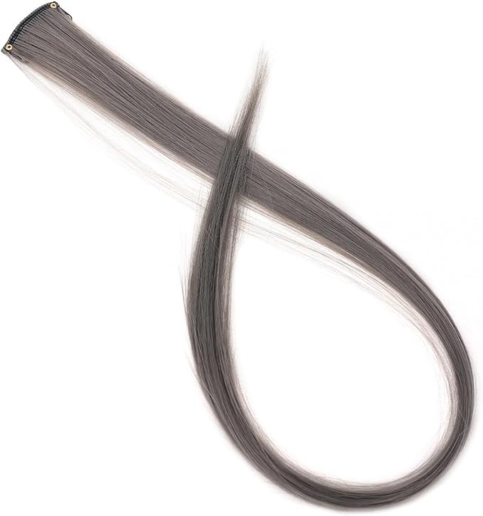 Wig Hair Extensions: Colored, Straight, High-Temperature Silk