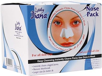 Lady Diana Nose Pack: Deep Cleansing, Pore Refinement, Easy Peel - Shop N Save