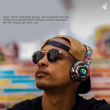 LED Gaming Headset: Universal Compatibility, Cardable Design, HiFi Audio