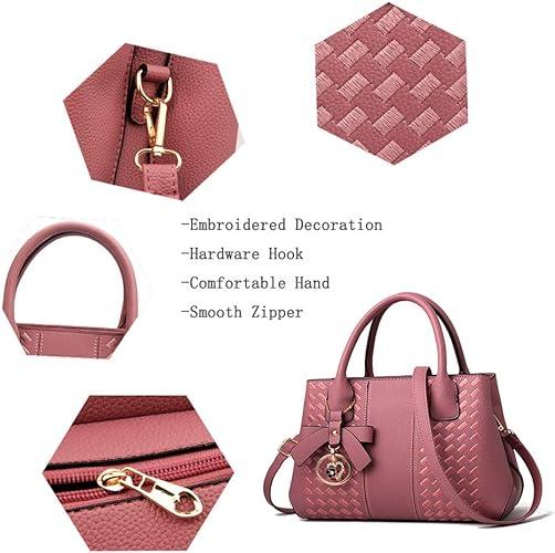 Women Fashion Luxury Handbag - Pink - Shop N Save