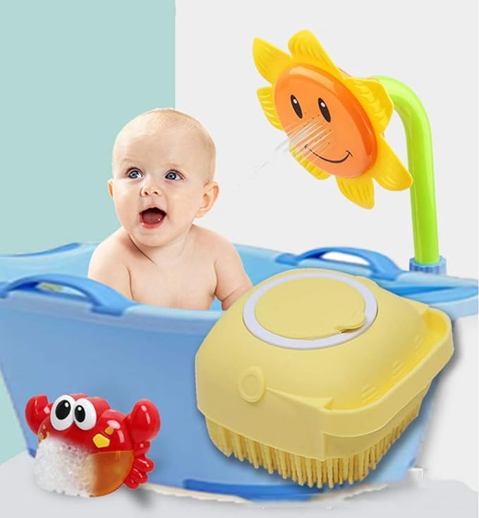 Silicone Body Brush: 2-in-1 Shower Tool, Massage, Exfoliate - Shop N Save