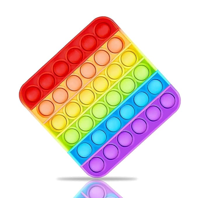 Pop Bubble Fidget Toy Special Needs Anti Stress Anxiety Reliver