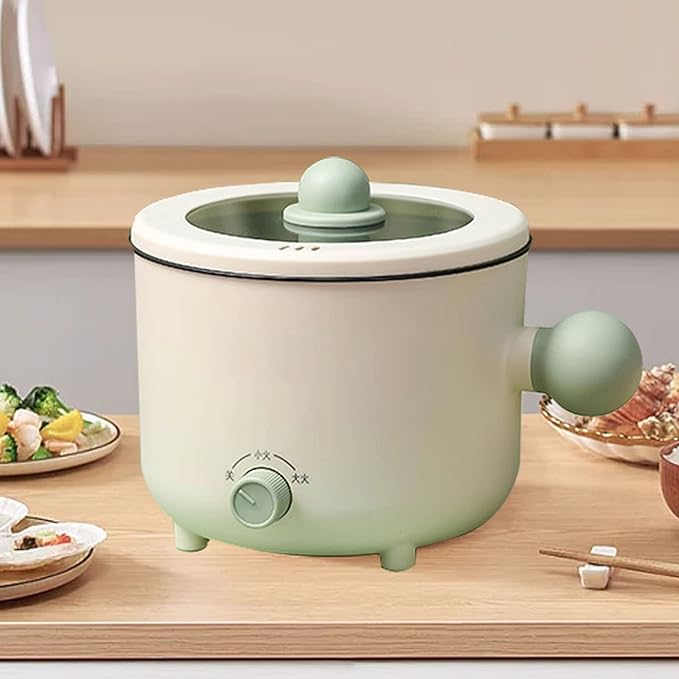 Compact Electric Cooker: Safe, Multifunctional, 2-Level Power - Shop N Save