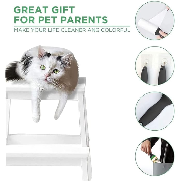 Lint Roller Set: Pet Hair Remover with 60 Refills & Scrubbing Brush - Shop N Save